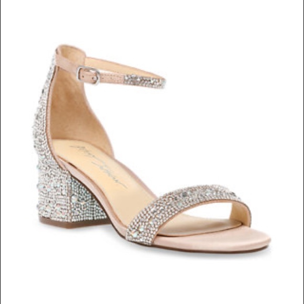 Betsey Johnson Marin Champagne Sandal NIB 8.5